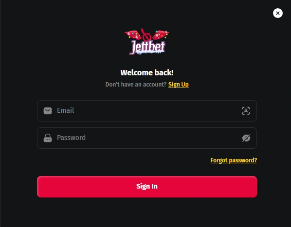 jettbet casino log in